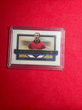2023-24 Futera World Football Alan Shearer History Makers Relics Sapphire /9 front