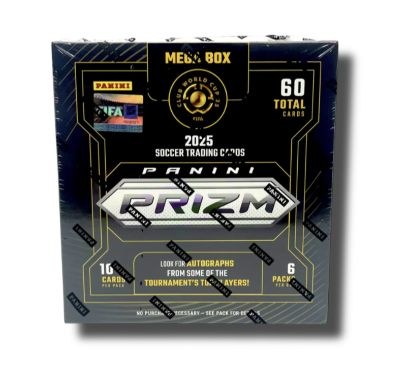 Panini 2025 FIFA Club World Cup Prizm Soccer Mega Box — front